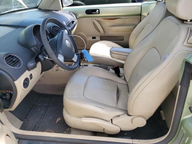 3VWRG31Y77M414499 - 2007 VOLKSWAGEN BEETLE CONVERTIBLE OPTION PACKAGE 1 绿色 照片 7