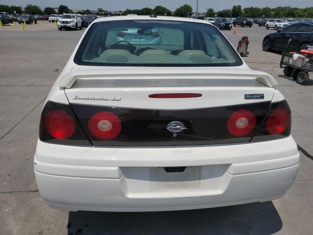 2G1WH52K449459213 - 2004 CHEVROLET IMPALA LS WHITE photo 6