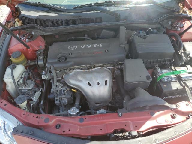 4T1BE46K48U245118 - 2008 TOYOTA CAMRY CE RED photo 11