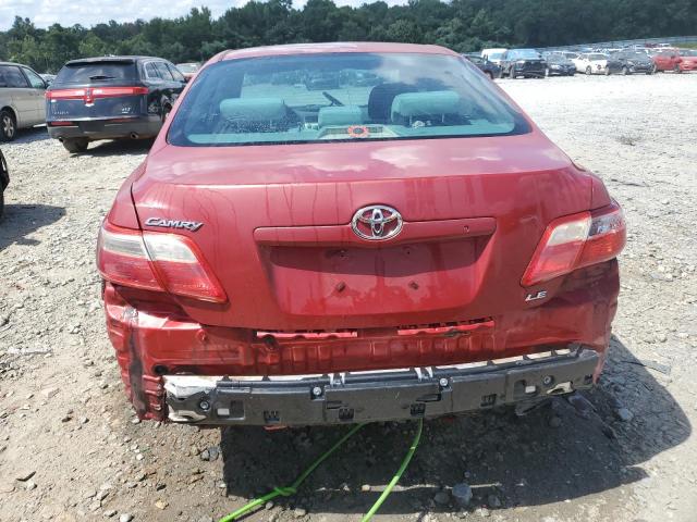 4T1BE46K48U245118 - 2008 TOYOTA CAMRY CE RED photo 6