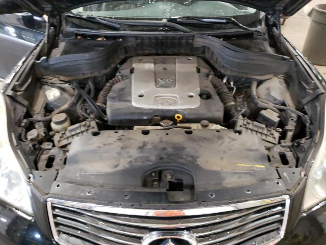 JN1AJ0HR8AM754880 - 2010 INFINITI EX35 BASE Սև լուսանկար 12