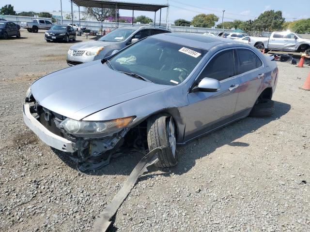 JH4CU2F42DC013519 - 2013 ACURA TSX SILVER photo 1