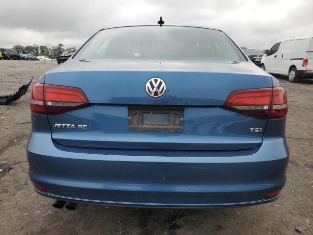 3VWDB7AJ4HM386682 - 2017 VOLKSWAGEN JETTA SE BLUE photo 6