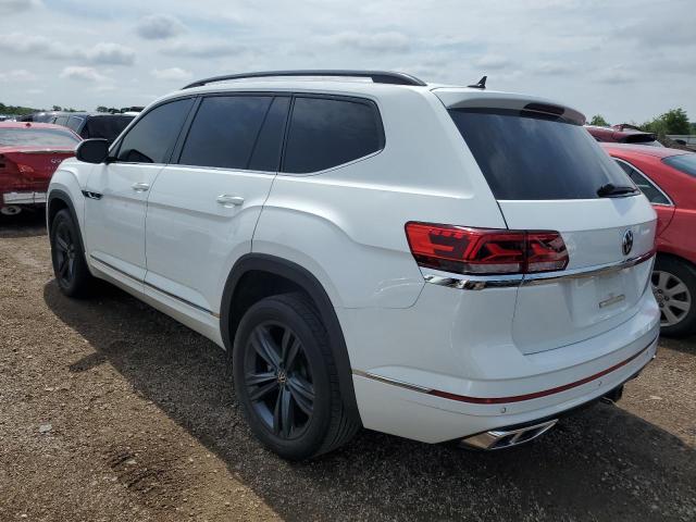 1V2RR2CA7MC533799 - 2021 VOLKSWAGEN ATLAS SE Biały zdjęcie 2
