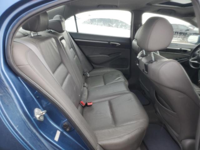 19XFA1F99AE006021 - 2010 HONDA CIVIC EXL BLUE photo 10