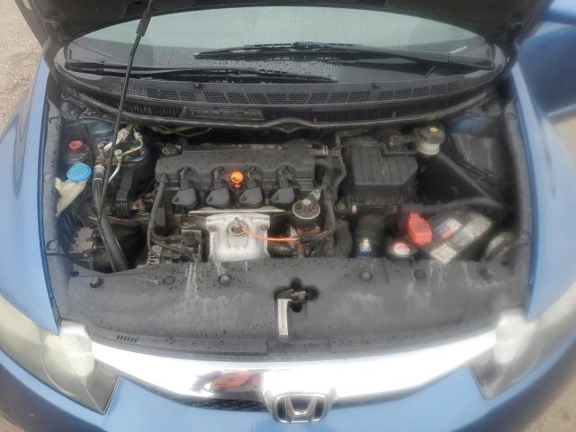 19XFA1F99AE006021 - 2010 HONDA CIVIC EXL BLUE photo 11