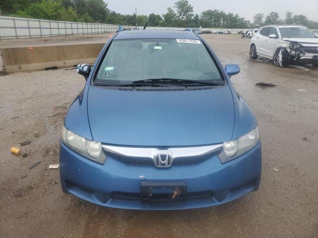 19XFA1F99AE006021 - 2010 HONDA CIVIC EXL BLUE photo 5