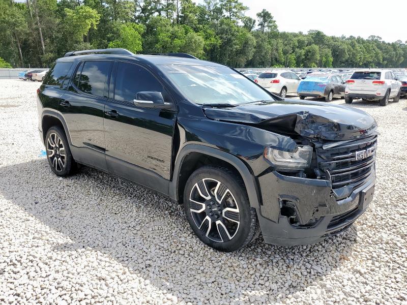 1GKKNKLS1MZ112167 - 2021 GMC ACADIA SLE BLACK photo 4