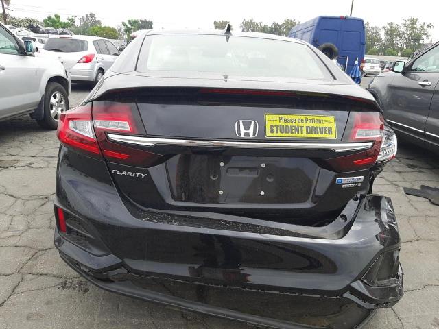 JHMZC5F36JC019180 - 2018 HONDA CLARITY TOURING BLACK photo 6