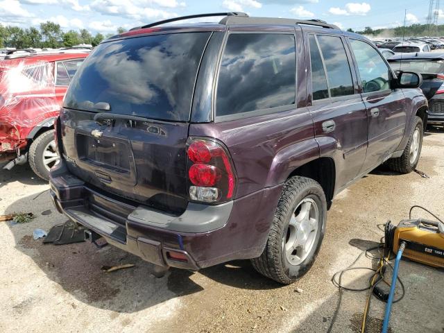 1GNDT13S682198733 - 2008 CHEVROLET TRAILBLAZE LS MAROON photo 3