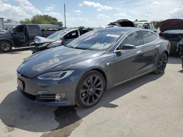 5YJSA1E25JF272701 - 2018 TESLA MODEL S Boz foto 1