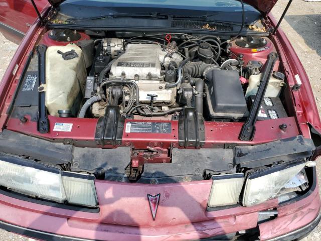 1G2WH54T5MF265279 - 1991 PONTIAC GRAND PRIX LE BURGUNDY photo 11