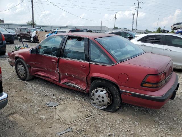 1G2WH54T5MF265279 - 1991 PONTIAC GRAND PRIX LE BURGUNDY photo 2