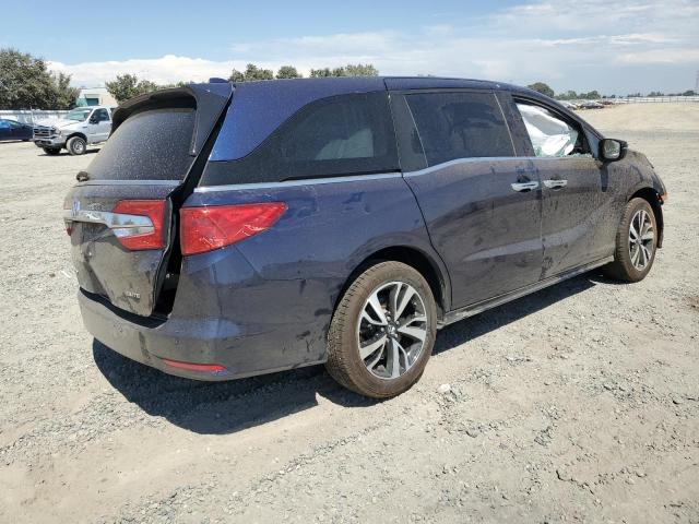 5FNRL6H94KB043359 - 2019 HONDA ODYSSEY ELITE Bleu photo 3