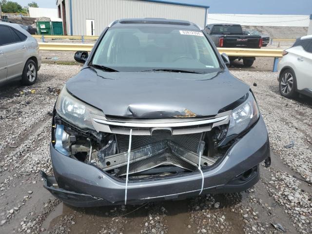 5J6RM3H77CL023514 - 2012 HONDA CR-V EXL GRAY photo 5