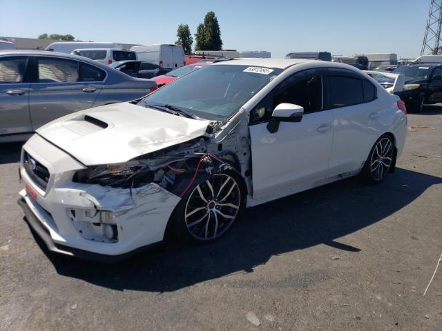 JF1VA2L63F9827063 - 2015 SUBARU WRX STI WHITE photo 1