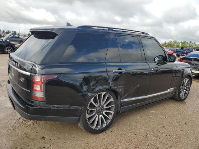 SALGV2EF7GA300589 - 2016 LAND ROVER RANGE ROVE AUTOBIOGRAPHY BLACK photo 3