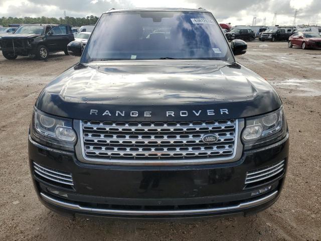 SALGV2EF7GA300589 - 2016 LAND ROVER RANGE ROVE AUTOBIOGRAPHY BLACK photo 5