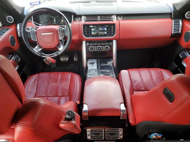 SALGV2EF7GA300589 - 2016 LAND ROVER RANGE ROVE AUTOBIOGRAPHY BLACK photo 8