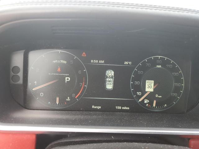 SALGV2EF7GA300589 - 2016 LAND ROVER RANGE ROVE AUTOBIOGRAPHY BLACK photo 9