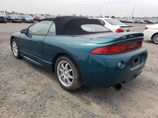 4A3AX55F7VE046751 - 1997 MITSUBISHI ECLIPSE SPYDER GST TEAL photo 2