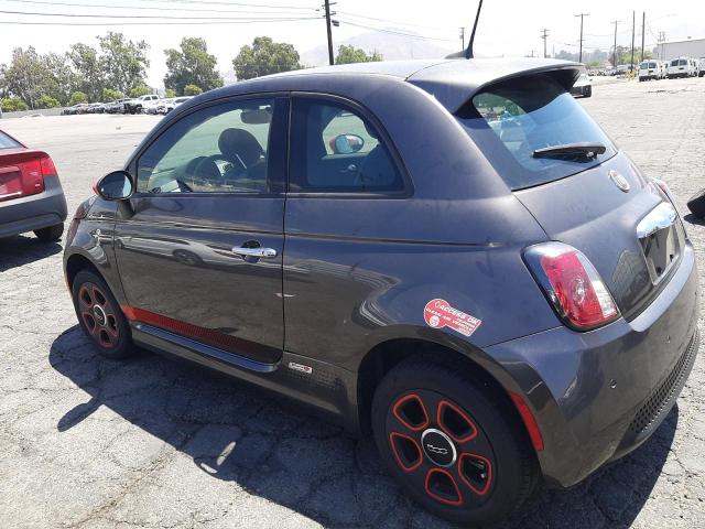 3C3CFFGE0HT579073 - 2017 FIAT 500 ELECTRIC GRAY photo 2