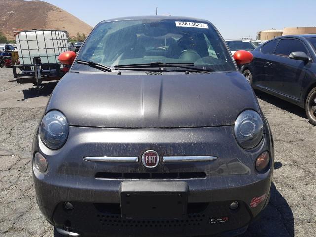 3C3CFFGE0HT579073 - 2017 FIAT 500 ELECTRIC GRAY photo 5