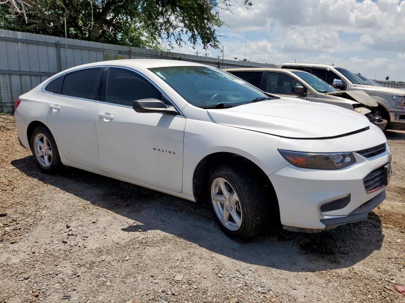 1G1ZB5ST1JF241384 - 2018 CHEVROLET MALIBU LS Blanc photo 4