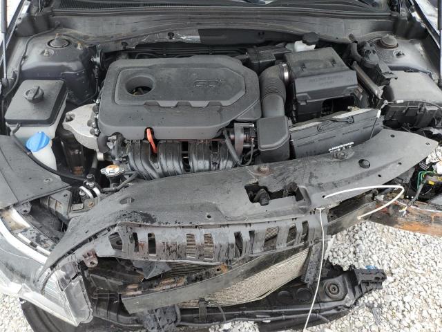 5XXGU4L3XJG270322 - 2018 KIA OPTIMA EX 灰色 照片 11