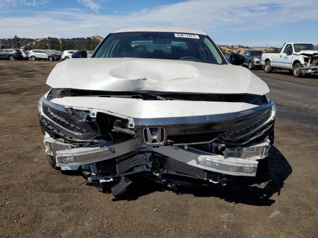 1HGCV1F41NA092687 - 2022 HONDA ACCORD SPORT SE WHITE photo 5