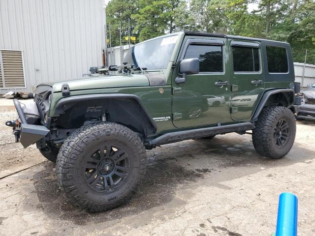 1J4GA39178L647508 - 2008 JEEP WRANGLER U X GREEN photo 1