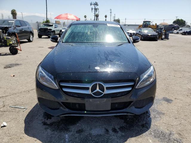 55SWF4KBXFU033160 - 2015 MERCEDES-BENZ C 300 4MATIC BLACK photo 5