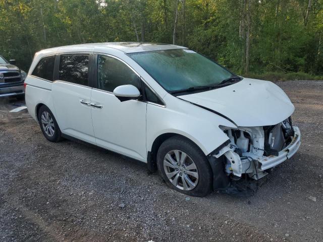 5FNRL5H60EB504335 - 2014 HONDA ODYSSEY EXL WHITE photo 4
