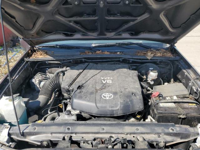 5TFUU4EN1BX003596 - 2011 TOYOTA TACOMA ACCESS CAB GRAY photo 11