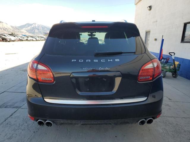 WP1AC2A20CLA80778 - 2012 PORSCHE CAYENNE TURBO BLACK photo 6