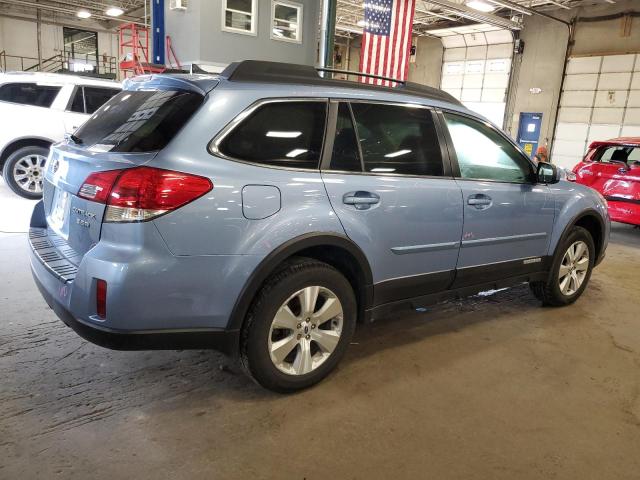 4S4BRDKC8C2207141 - 2012 SUBARU OUTBACK 3.6R LIMITED BLUE photo 3