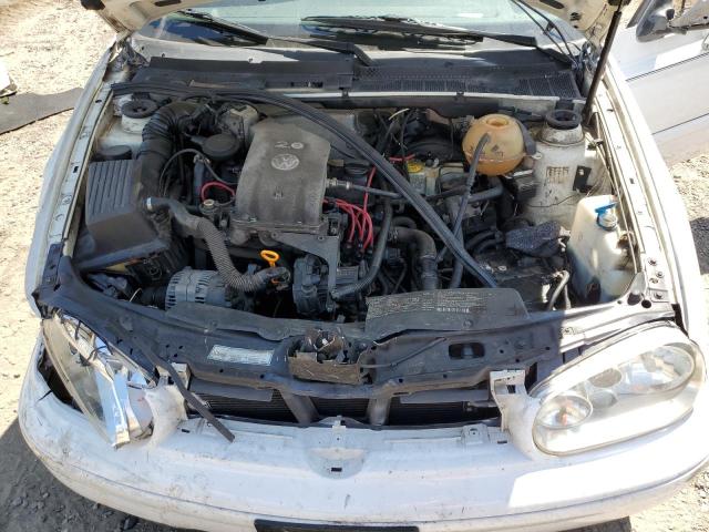 3VWDC21V12M801628 - 2002 VOLKSWAGEN CABRIO GLX თეთრი ფოტო 11