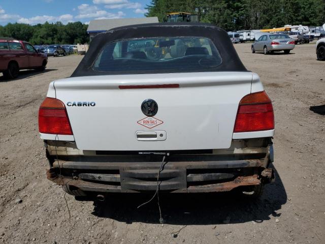 3VWDC21V12M801628 - 2002 VOLKSWAGEN CABRIO GLX თეთრი ფოტო 6