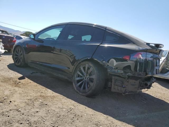 7SAXCBE65NF329920 - 2022 TESLA MODEL X BLACK photo 2