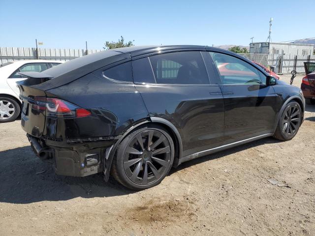 7SAXCBE65NF329920 - 2022 TESLA MODEL X BLACK photo 3