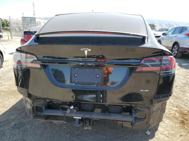 7SAXCBE65NF329920 - 2022 TESLA MODEL X BLACK photo 6