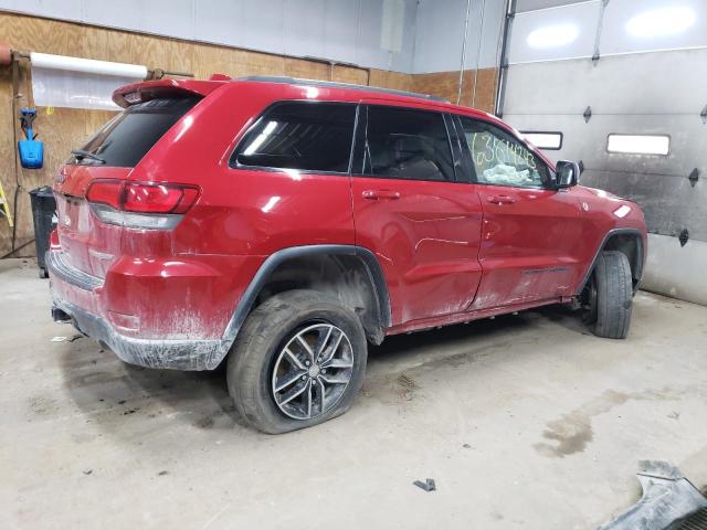 1C4RJFLG1HC822056 - 2017 JEEP GRAND CHER TRAILHAWK 红色 照片 3