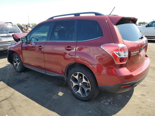 JF2SJGMC5EH446657 - 2014 SUBARU FORESTER 2.0XT TOURING BURGUNDY photo 2