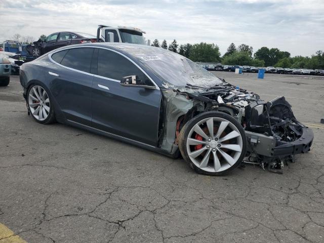 5YJSA1E40GF139743 - 2016 TESLA MODEL S 灰色 照片 4