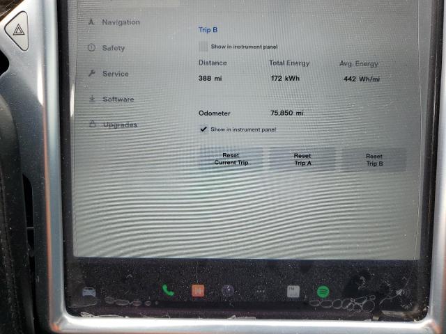 5YJSA1E40GF139743 - 2016 TESLA MODEL S 灰色 照片 9