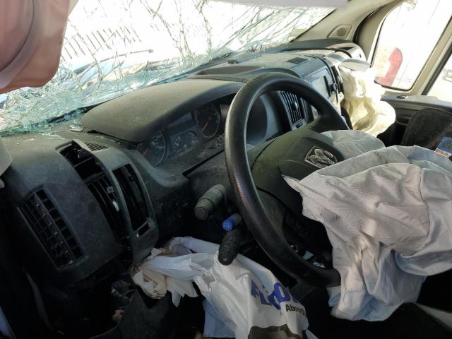 3C6TRVDGXJE136353 - 2018 RAM PROMASTER 2500 HIGH თეთრი ფოტო 9