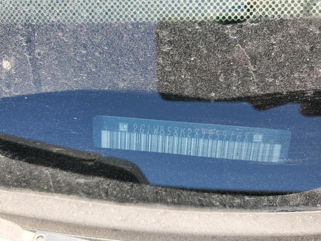 2G1WB58K289259168 - 2008 CHEVROLET IMPALA LS Сұр фото 12