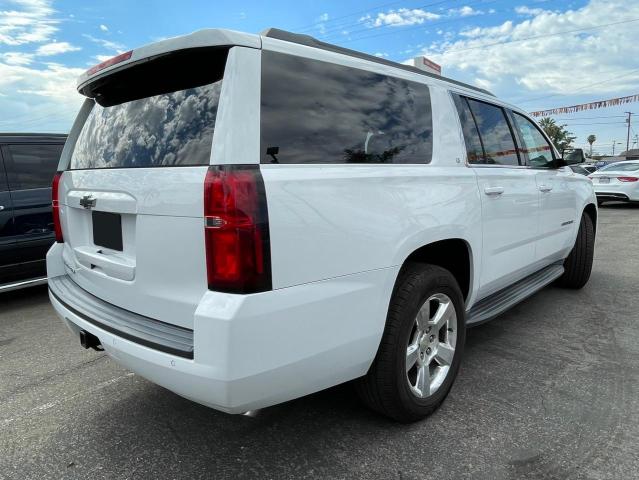 1GNSCHKC9GR111262 - 2016 CHEVROLET SUBURBAN C1500 LT WHITE photo 4