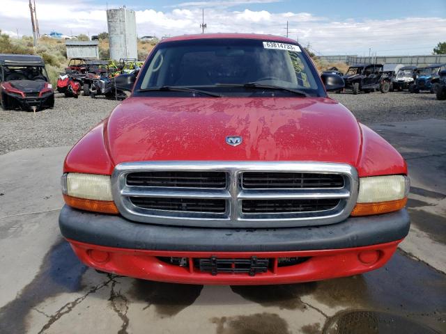 1D7HL38K24S621421 - 2004 DODGE DAKOTA QUAD SPORT RED photo 5