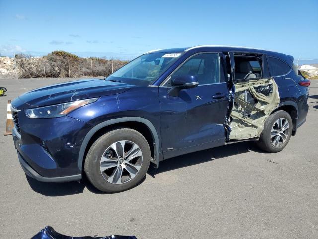 2022 TOYOTA HIGHLANDER HYBRID XLE, null